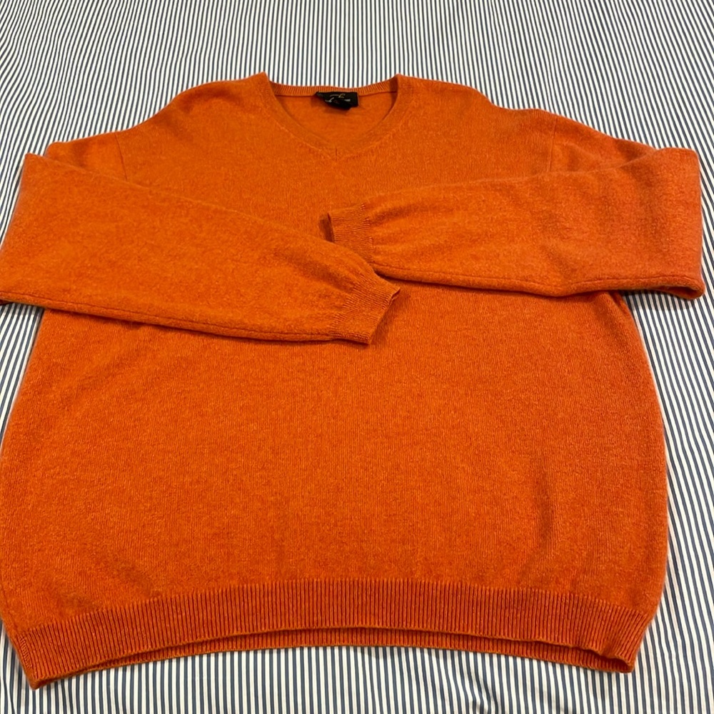 Pure Cashmere vneck sweater